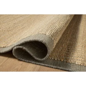 Amber Lewis x Loloi Lilah Natural / Grey 7\'-9\" x 9\'-9\" Rug