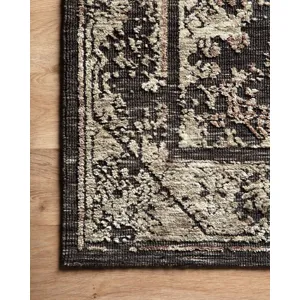 Lindsay Charcoal / Beige Rug (9' 3" X 13')
