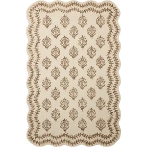 Rifle Paper Co. x Loloi Lisette Ivory / Natural Rug