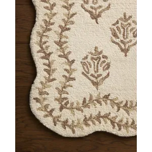 Rifle Paper Co. x Loloi Lisette Ivory / Natural Rug