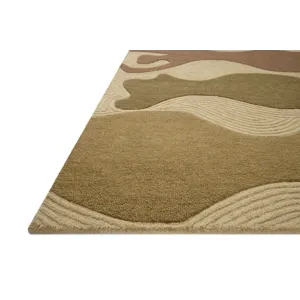Brigette Romanek x Loloi Madi Linen / Multi 8\'-6\" x 11\'-6\" Rug