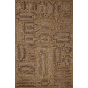 Brigette Romanek x Loloi Madi Mocha / Cocoa Rug