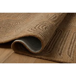 Brigette Romanek x Loloi Madi Mocha / Cocoa 5\'-0\" x 7\'-6\" Rug