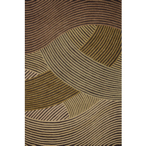Brigette Romanek x Loloi Madi Espresso / Multi Rug