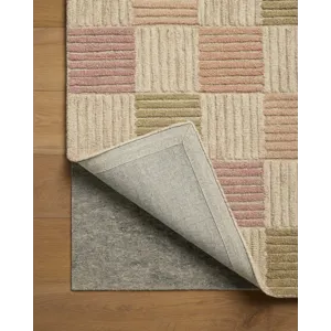 Brigette Romanek x Loloi Madi Natural / Multi 7\'-9\" x 9\'-9\" Rug