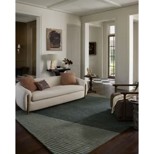 Brigette Romanek x Loloi Madi Denim / Multi 2\'-6\" x 7\'-6\" Rug