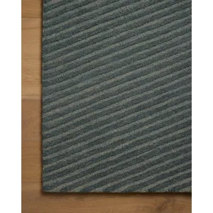 Brigette Romanek x Loloi Madi Denim / Multi 2\'-6\" x 7\'-6\" Rug