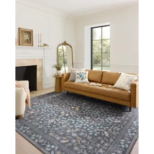 Loloi X Rifle Paper Co. Maison 2\'-6\" X 12\'-0\" Rug