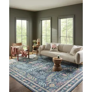 Loloi X Rifle Paper Co. Maison 3\'-9\" X 5\'-6\" Rug