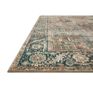 Margot Terracotta / Lagoon Rug (2' 3" X 3' 9")