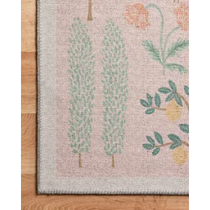 Loloi X Rifle Paper Co. Menagerie 2\'-6\" X 7\'-6\" Rug