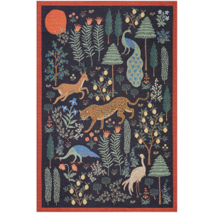 Rifle Paper Co. X Loloi Menagerie Rug