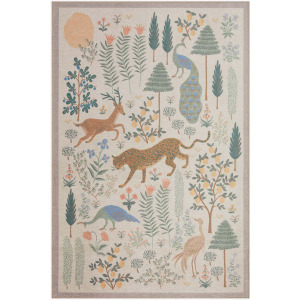 Rifle Paper Co. X Loloi Menagerie Rug