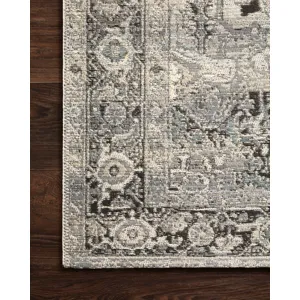 Mika Grey / Blue Rug (7' 10" X 11' 2")