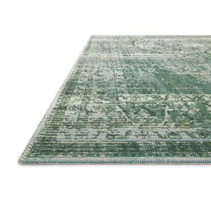 Mika Green / Mist Rug (6' 7" X 9' 4")