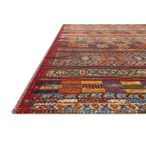 Mika Red / Multi Rug (2' 5" X 7' 8")
