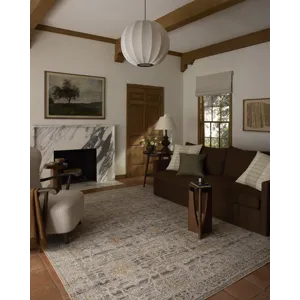 Loloi Milena Charcoal / Apricot Rug