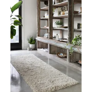 Mila Shag Grey Rug (2' 3" X 3' 9")