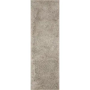 Mila Shag Grey Rug (2' 3" X 3' 9")