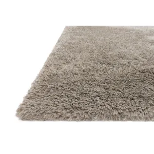 Mila Shag Taupe Rug (2' 3" X 3' 9")