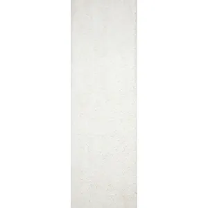 Mila Shag White Rug (9' 3" X 13')