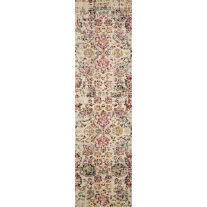 Nadia Ivory / Multi Rug (4' 0" X 5' 7")