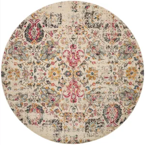 Nadia Ivory / Multi Rug (4' 0" X 5' 7")
