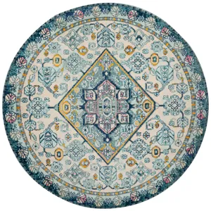 Nadia Aqua / Navy Rug (2' 2" X 6' 0")