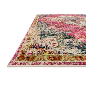 Nadia Pink / Midnight Rug (5' 0" X 5' 0" Round)