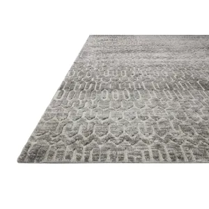 Neda Ivory / Charcoal Rug (7' 9" X 9' 9")