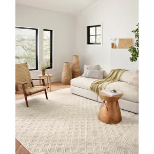 Neda Ivory / Natural Rug (7' 9" X 9' 9")