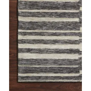 Neda Natural / Slate Rug (3' 6" X 5' 6")