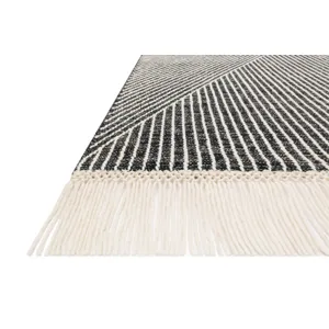 Newton Charcoal / Ivory Rug (2' 3" X 3' 9")