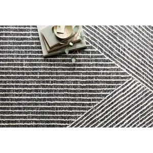 Newton Charcoal / Ivory Rug (2' 3" X 3' 9")