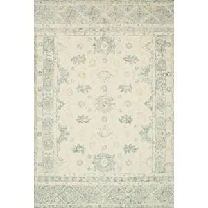 Norabel Ivory / Slate Rug (7' 9" X 9' 9")