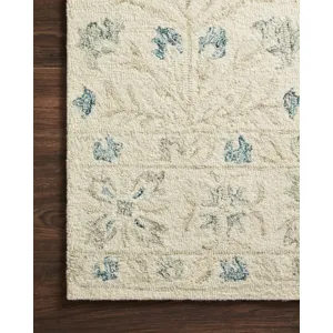 Norabel Ivory / Grey Rug (2' 6" X 9' 9")
