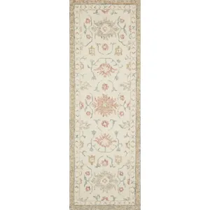 Norabel Ivory / Rust Rug (5' 0" X 7' 6")