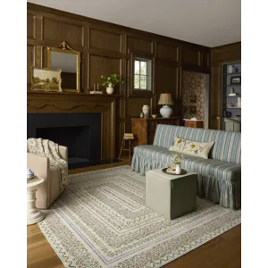 Rifle Paper Co. x Loloi Orchard Ivory / Multi Machine Washable Rug
