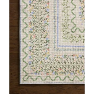 Rifle Paper Co. x Loloi Orchard Ivory / Multi Machine Washable Rug