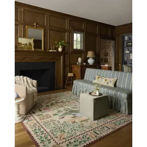 Rifle Paper Co. x Loloi Orchard Antique Ivory / Multi Machine Washable Rug