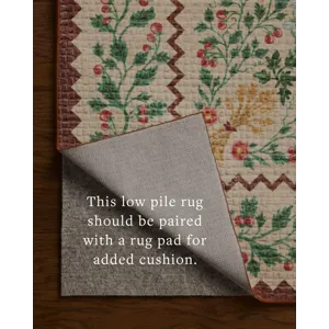 Rifle Paper Co. x Loloi Orchard Antique Ivory / Multi Machine Washable Rug
