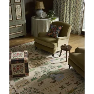 Rifle Paper Co. x Loloi Orchard Antique Ivory / Multi Machine Washable Rug