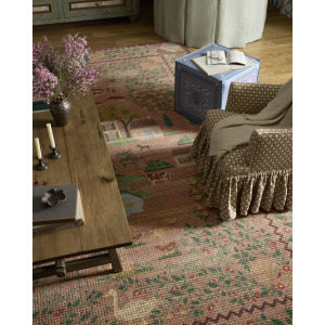 Rifle Paper Co. x Loloi Orchard Mauve / Multi Machine Washable Rug