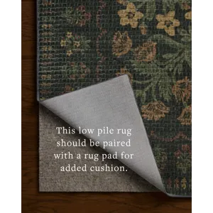 Rifle Paper Co. x Loloi Orchard Forest / Multi Machine Washable Rug