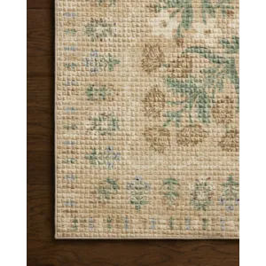 Rifle Paper Co. x Loloi Orchard Sand / Multi Machine Washable Rug