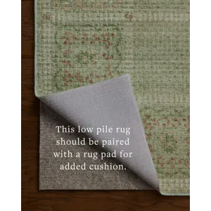 Rifle Paper Co. x Loloi Orchard Green / Multi Machine Washable Rug