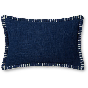Loloi PLL0109 Navy 13'' x 21'' Cover w/Down Pillow