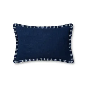 Loloi PLL0109 Navy 13\'\' x 21\'\' Cover w/Poly Pillow
