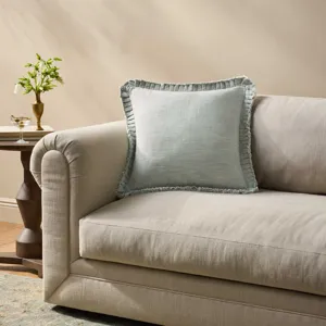 Loloi PLL0210 Blue 20\" x 20\" Cover w/Poly Pillow