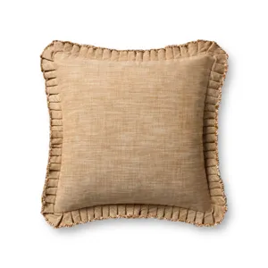 Loloi PLL0210 Rust 20\" x 20\" Cover w/Down Pillow